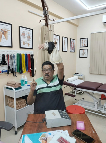 Shoulder Pulley Exercise